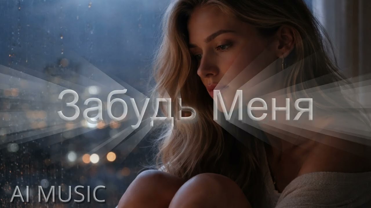 Забудь Меня Russian  Melancholic Pop Ballad / Deep House Ai Music