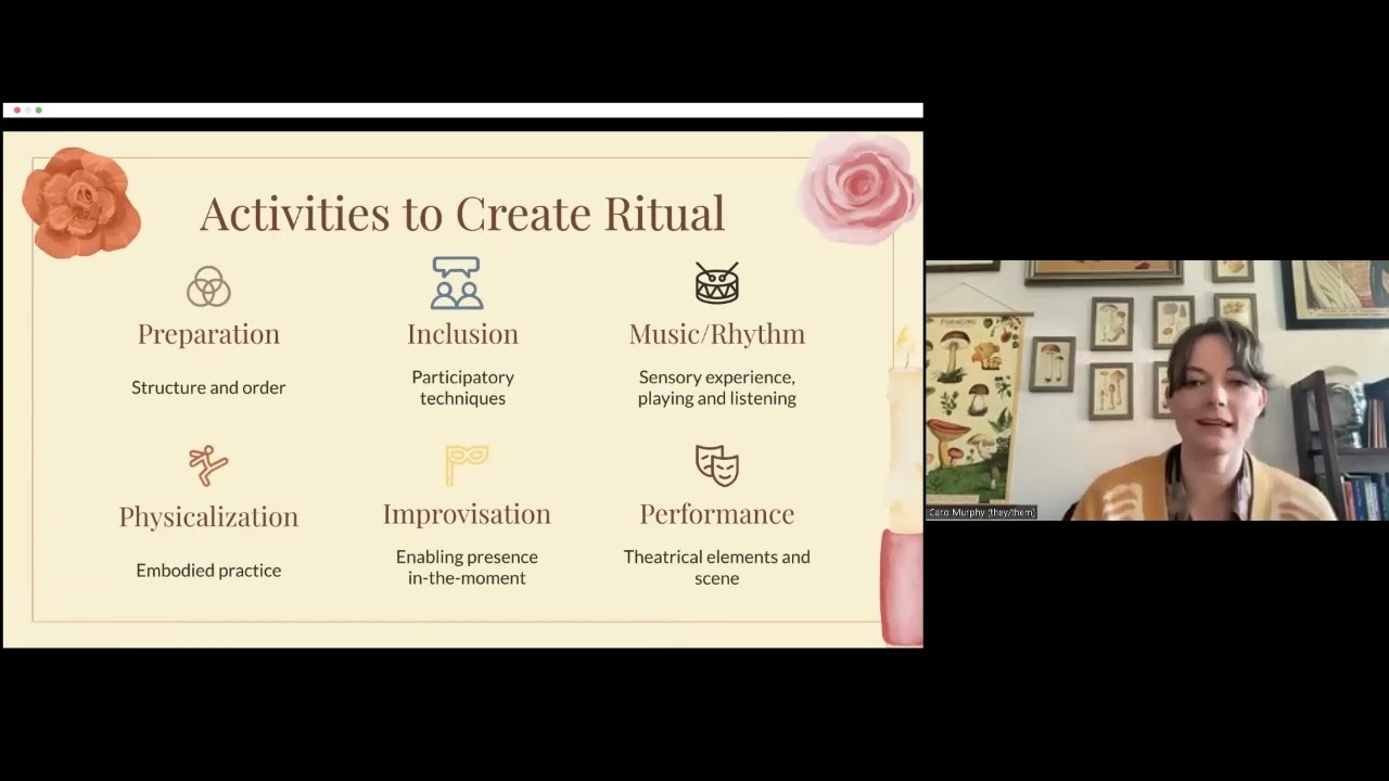 Ritual: The Importance of Framing Transformational Experiences -- Caro Murphy