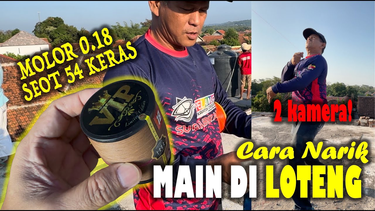 TUTORIAL NARIK DARI ATAS LOTENG LAWAN ULUR | GELASAN LABA-LABA VIP 0.18