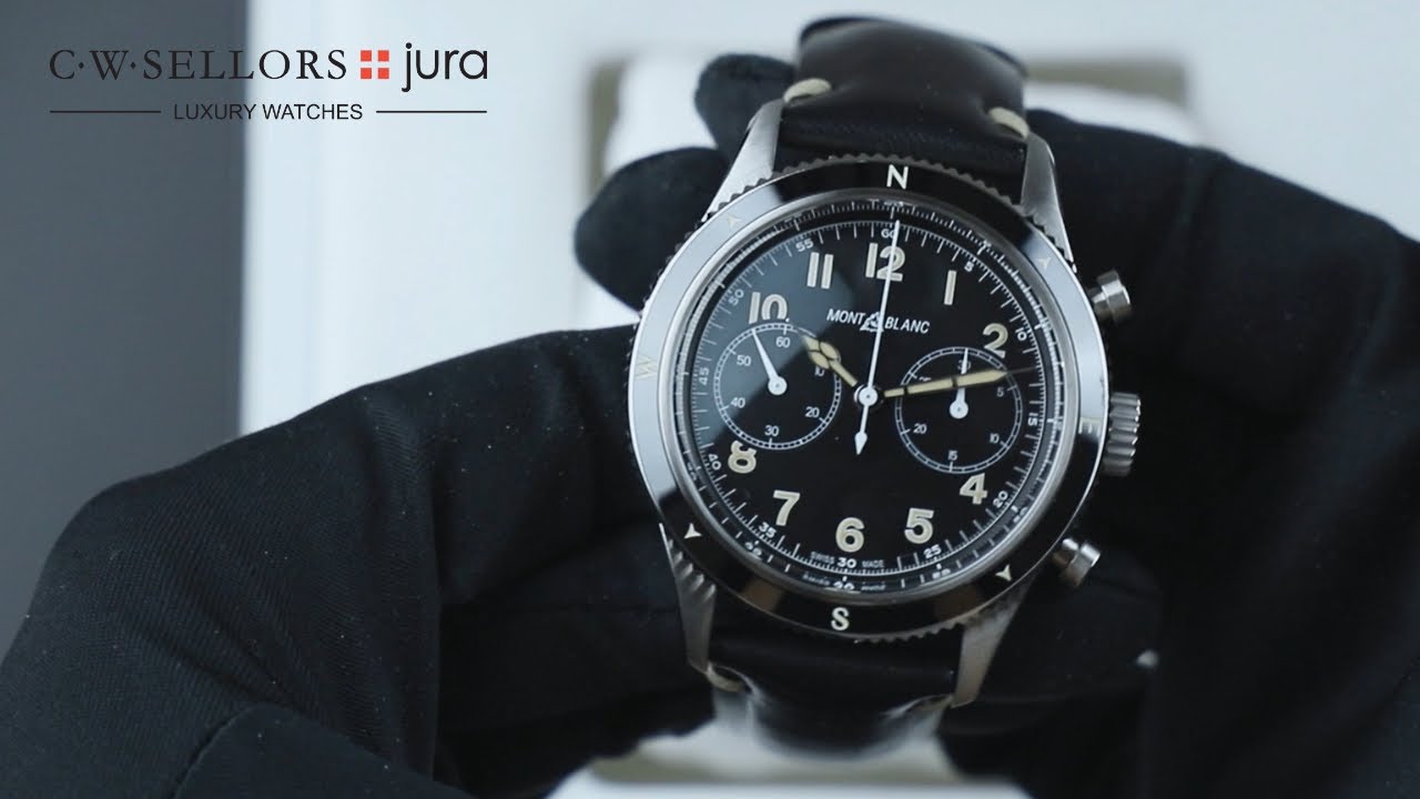 Unboxing the NEW Montblanc 1858 Chronograph LIMITED EDITION l Jura Watches