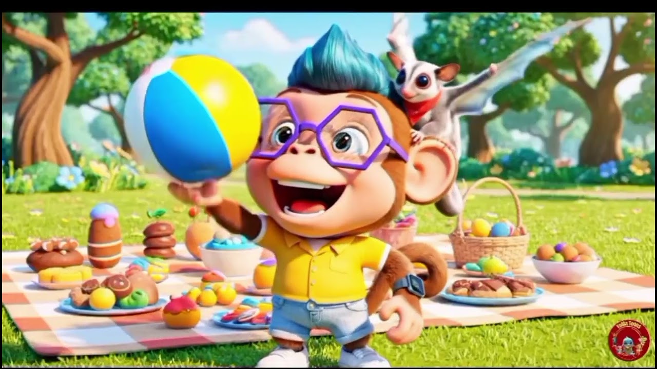 French | Johnny l'heure du pique-nique | Johnny Picnic Playtime