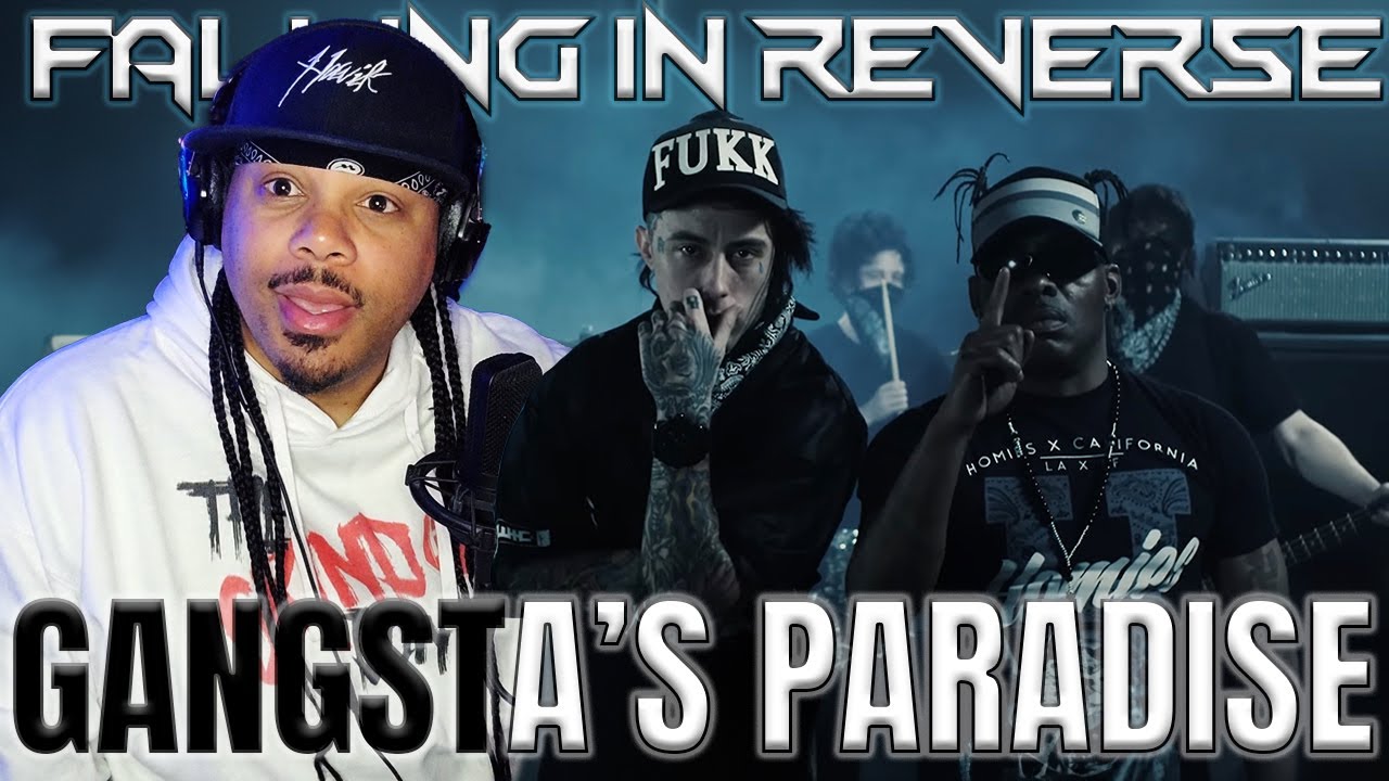 WITH COOLIO THO?!?! | Falling in Reverse | GANGSTA'S PARADISE | REACTION | Commentary