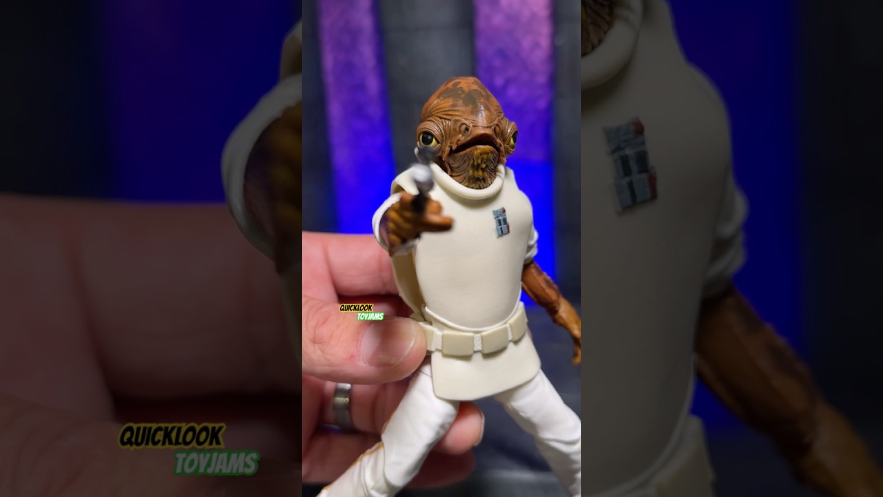 АДМИРАЛ АКБАР Возвращение джедая БЫСТРЫЙ ОБЗОР Фигурка Star Wars Black Series Обзор