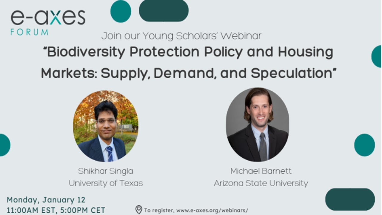Biodiversity Protection Policy and Housing Markets: Supply, Demand, and Speculation