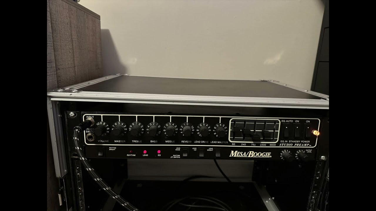 Mesa/Boogie Studio Preamp | John Sykes Whitesnake 87 Tone