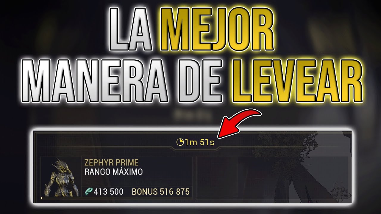 Levea tu WARFRAME en MENOS de 2 MINUTOS !! ✅