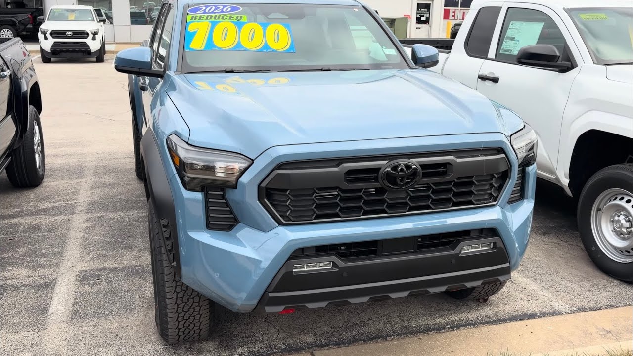 2026 Toyota Tacoma’s