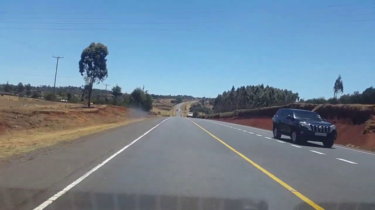 Road A104, Heading to Nakuru from Eldoret PT 1