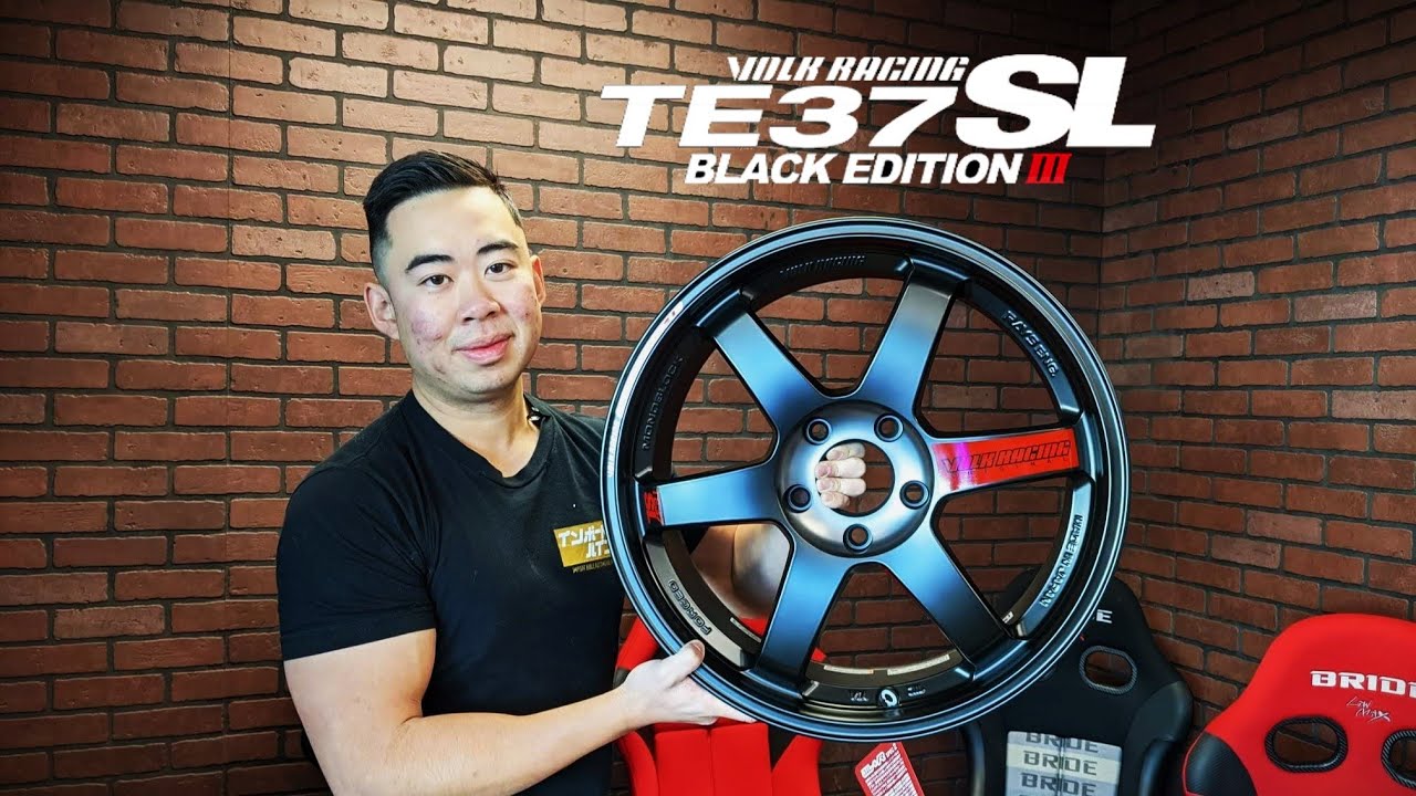 Обзор, распаковка и вес VOLK RACING - TE37SL Black Edition III