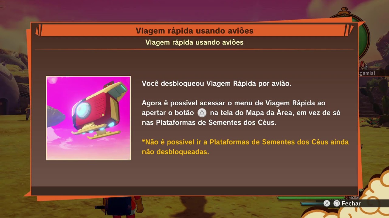 DRAGON BALL KAKAROT! conferindo a dlc daima part 1, rumo ao terceiro Mundo