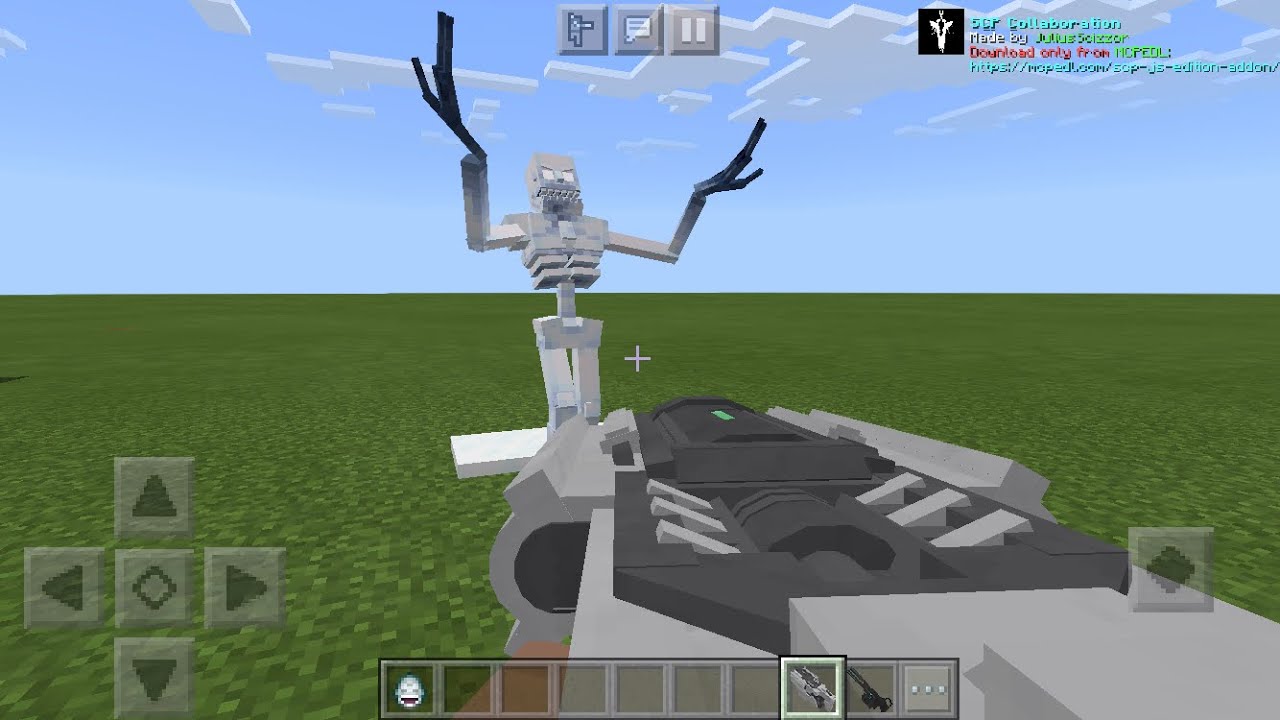 SCP Collaboration MOD in Minecraft PE