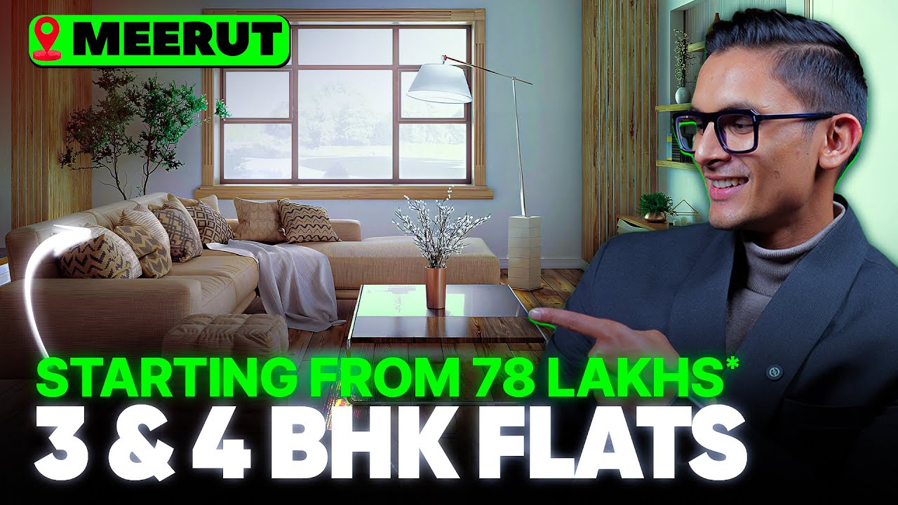 Luxury Living at The Grande Meerut | 3 Bhk Luxury  Flat in Meerut 🚆🛣️