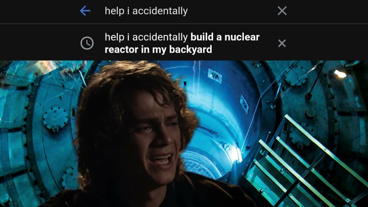 help i accidentally built a nuclear reactor in my backyard
