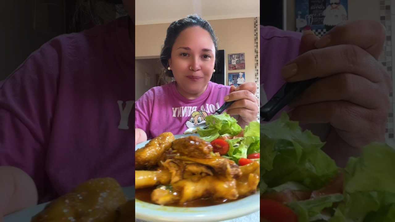 #COMENDOMUITO : FRANGUINHO NO CAPRICHO ( ALMOÇO DE HJ )