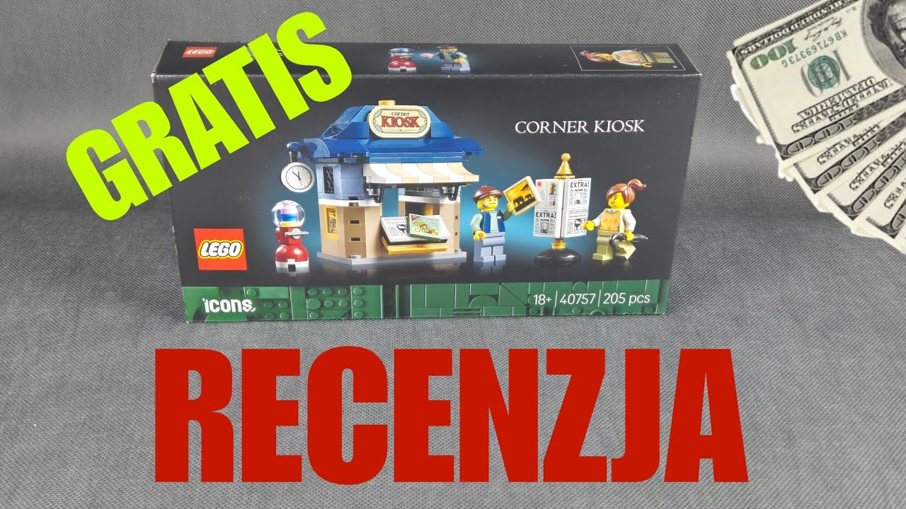 LEGO ICONS 40757 KIOSK NA ROGU | RECENZJA