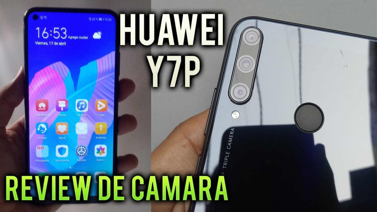 Huawei Y7p camara