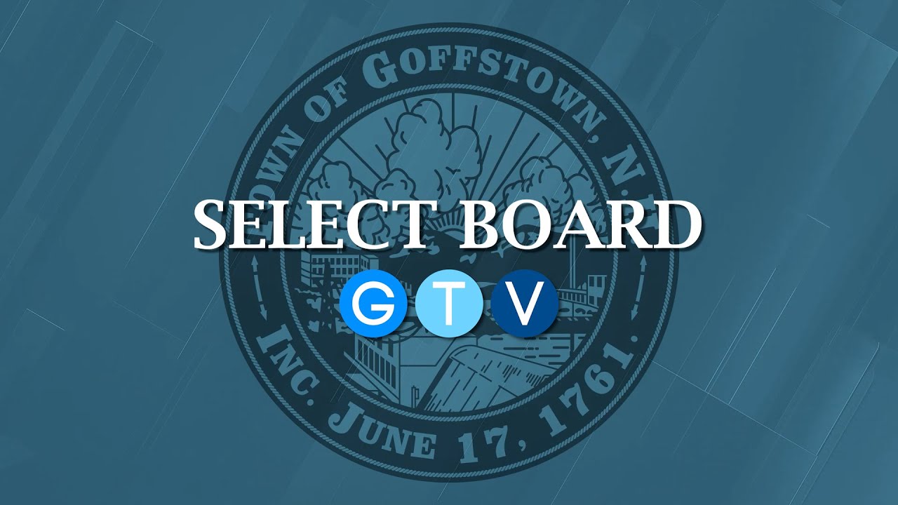 Select Board - January 20, 2026