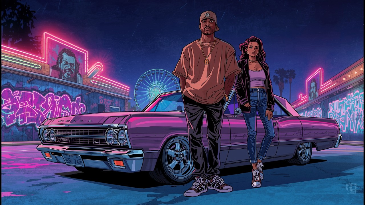 Street Legend Vibes 💥 Classic Funk Bounce & Chill Rap Mood