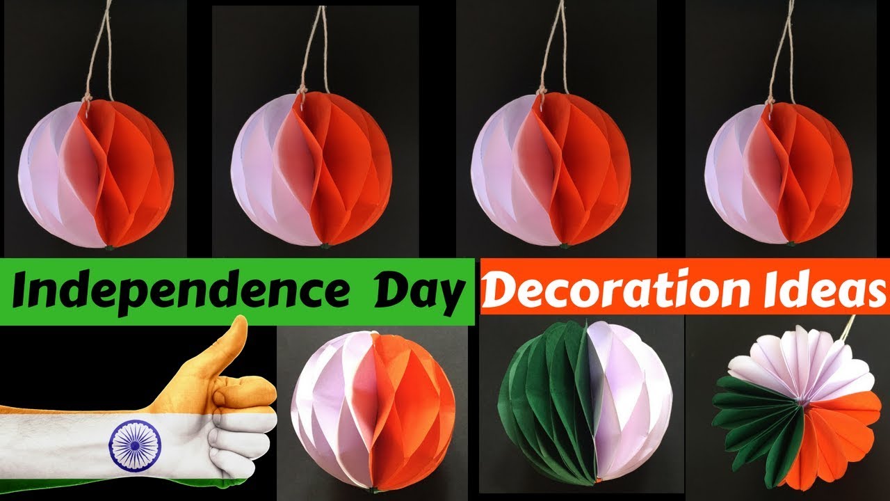 DIY - Independence Day Decoration Ideas For Office / School
