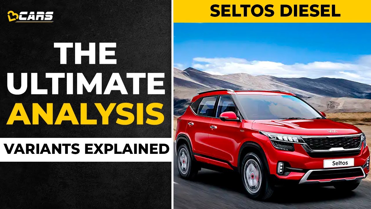 2021 Kia Seltos Diesel (Update) Variants Explained | HTE, HTK, HTK+, HTX, HTX+, GTX+ | May 2021