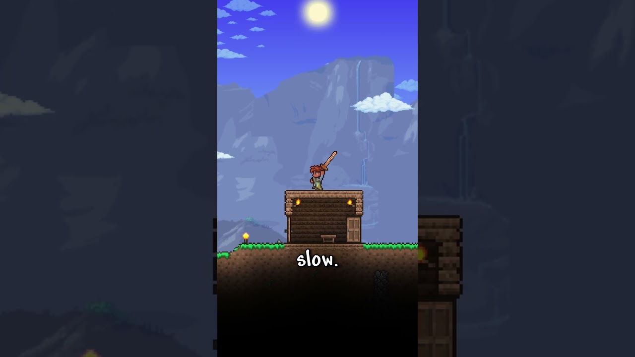 Why People Dislike Early Game Terraria. #terraria