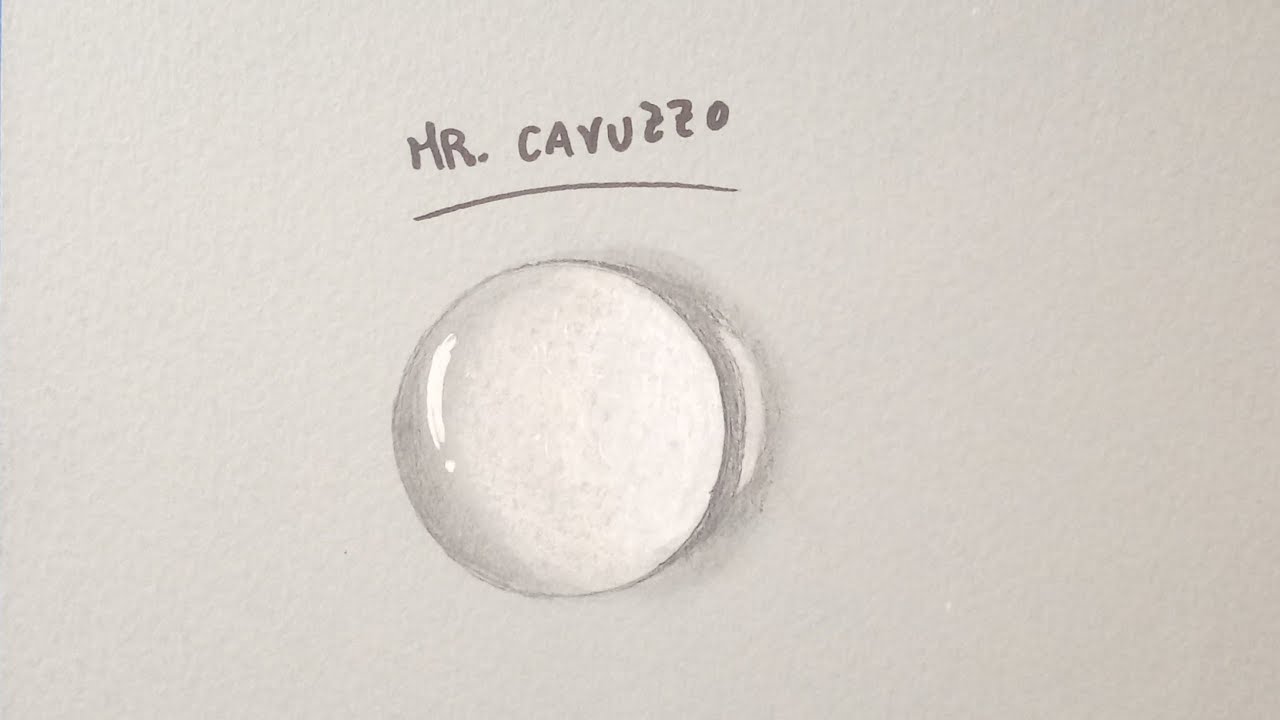 Come disegnare una goccia d'acqua
