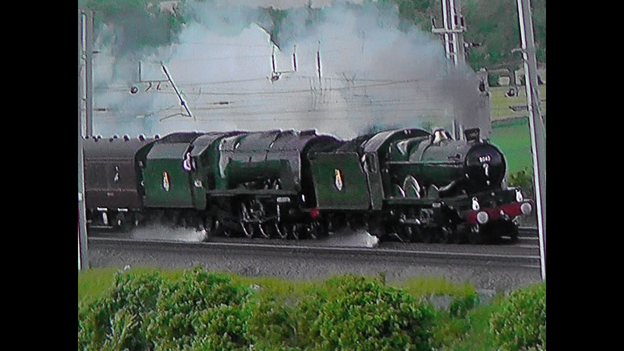 GWR 5043 & LMS 46233 On The Cumbrian Conqueror  15/06/13