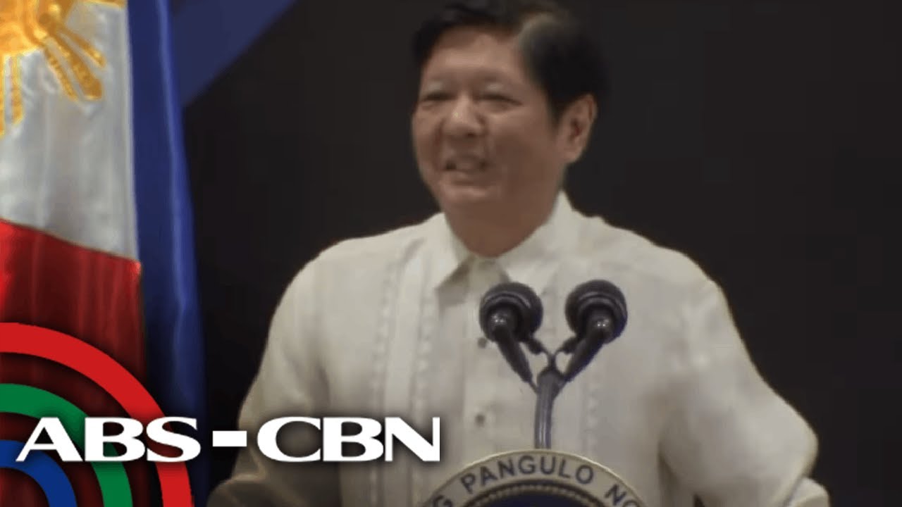 Marcos speaks at the Filipino-Chinese Chambers of Commerce and Industry convention | ABS-CBN News