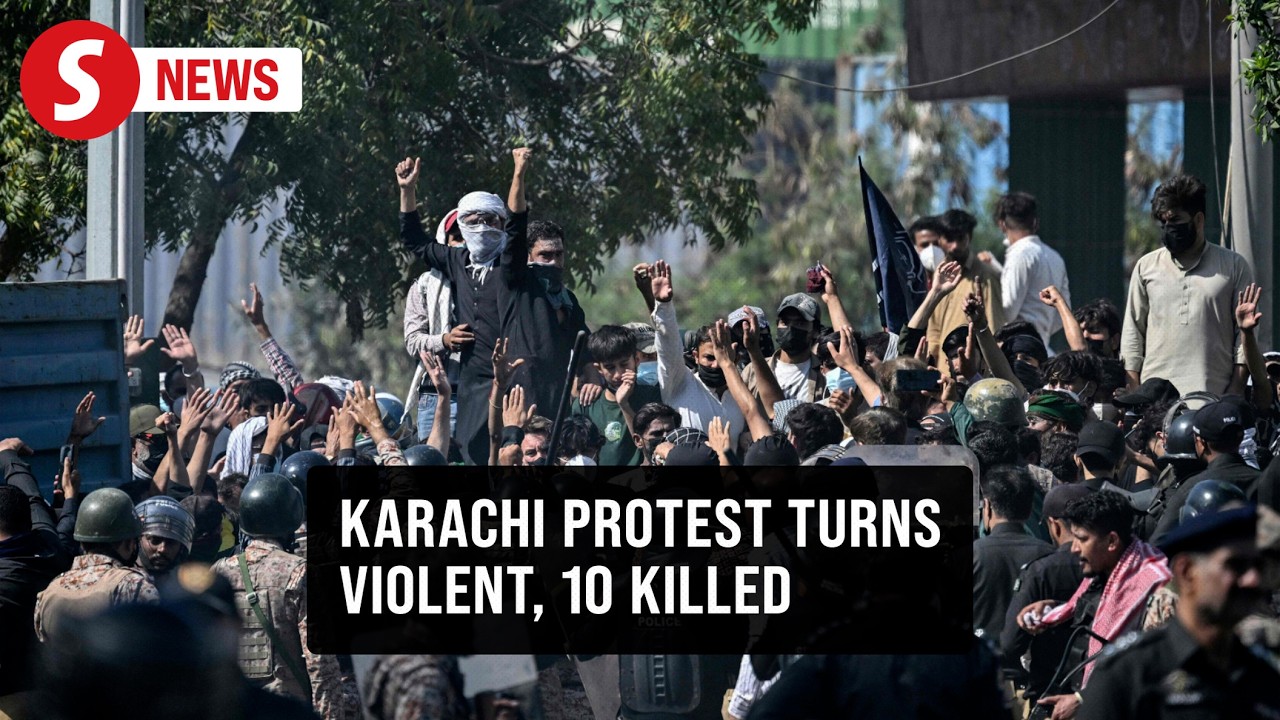 At least 10 killed as protesters storm US Consulate in Karachi over Khamenei assassination
