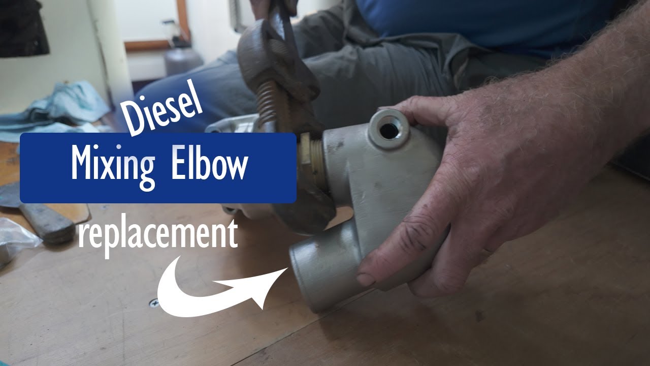 Yanmar Exhaust Mixing Elbow Replacement