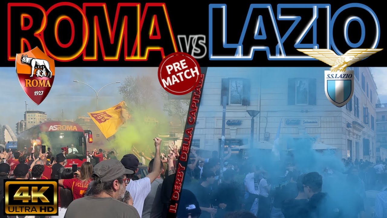 ROMA vs LAZIO [PRE MATCH]｜SERIE-A 2023-24 MATCHDAY 31｜06/04/2024 STADIO OLIMPICO