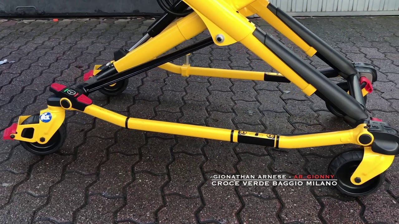 Barella Bariatrica Stryker Rugged PowerLoad Croce Verde Baggio Milano Ambulanza Autisti soccorritori