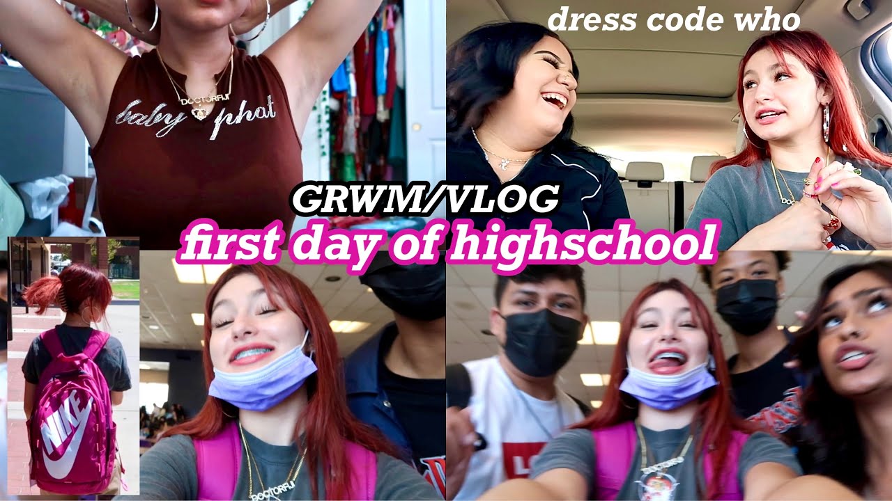 GRWM/VLOG: FIRST DAY OF HIGHSCHOOL (senior year) 2021