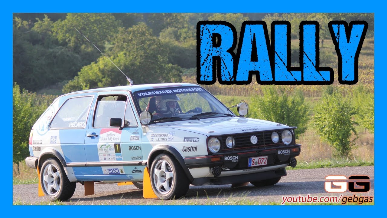 Volkswagen Golf 2 GTI 16V - Stig BLOMQVIST - RALLY - 2019 - Vosges Rallye Festival + W.-Dieter IHLE