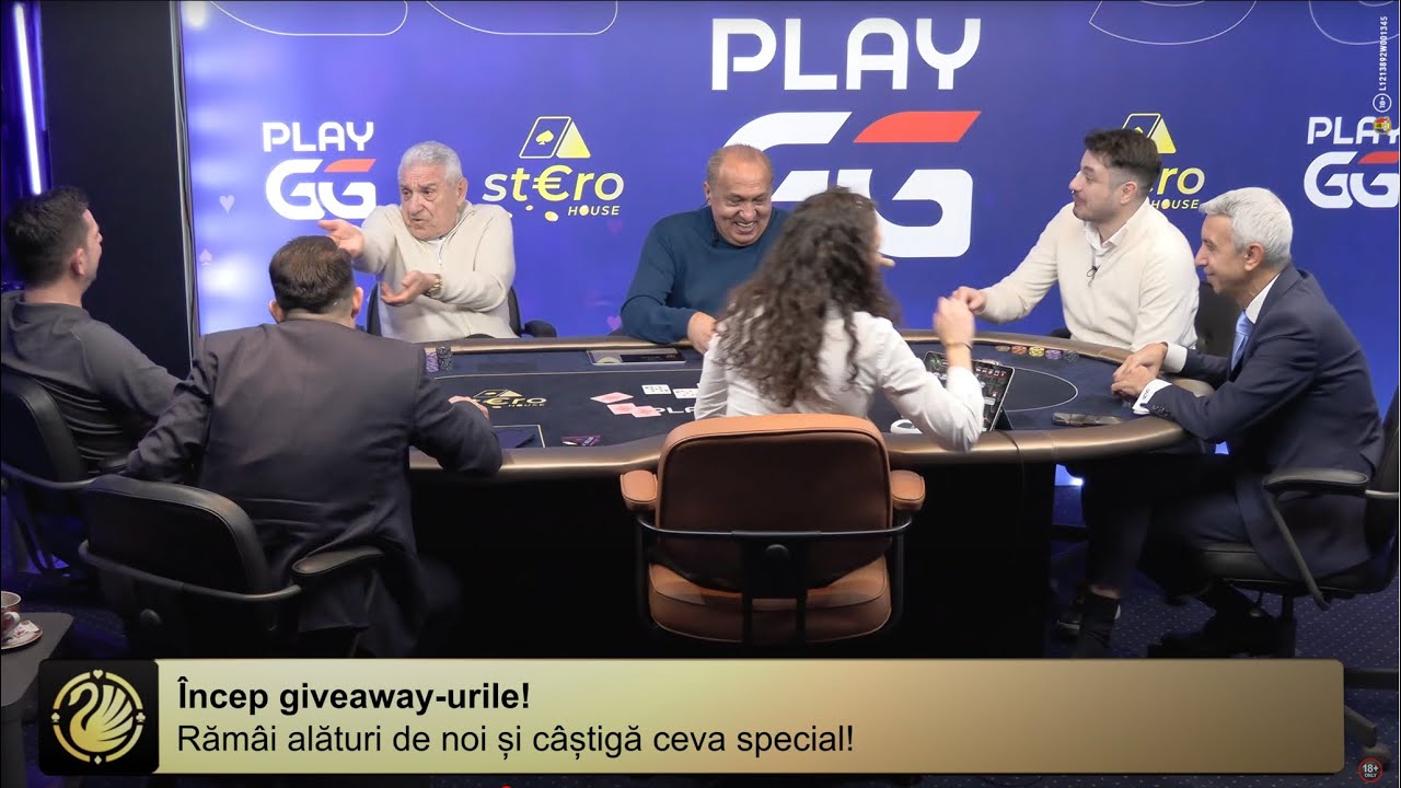 POKER SENZATIONAL! Giovanni Becali, Dan Diaconescu, Alex Piturca, Robert Tudor, Don P si Ionel Anton
