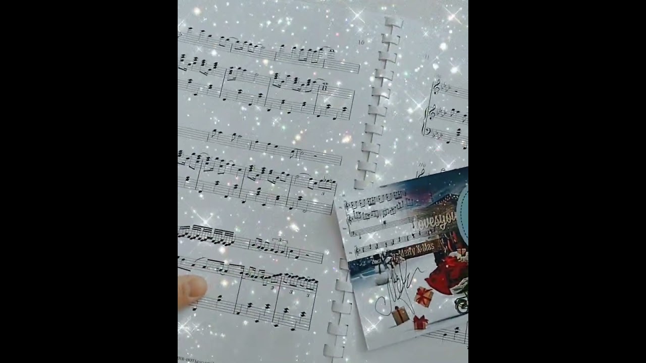 Авторские новогодние НОТЫ #notes #carols #авторскаямузыка #beatifulmusic