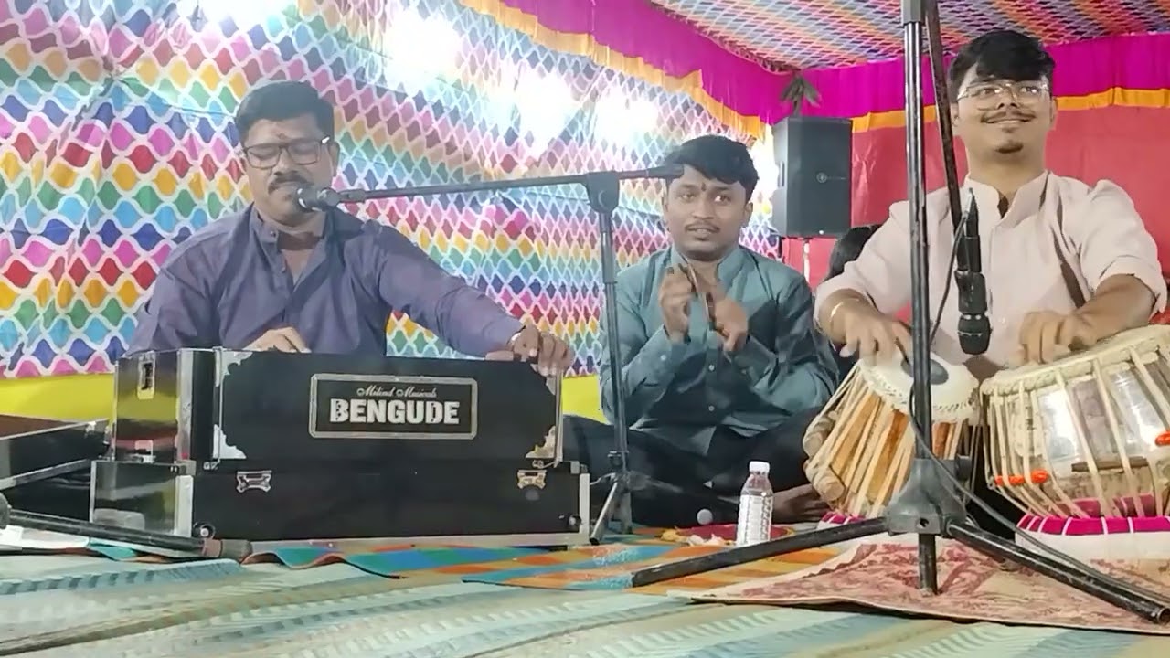 गवळण बुवा संतोष शितकर आणि भावेश शितकर भजन संध्या ||  Omi Production Santosh Teli 