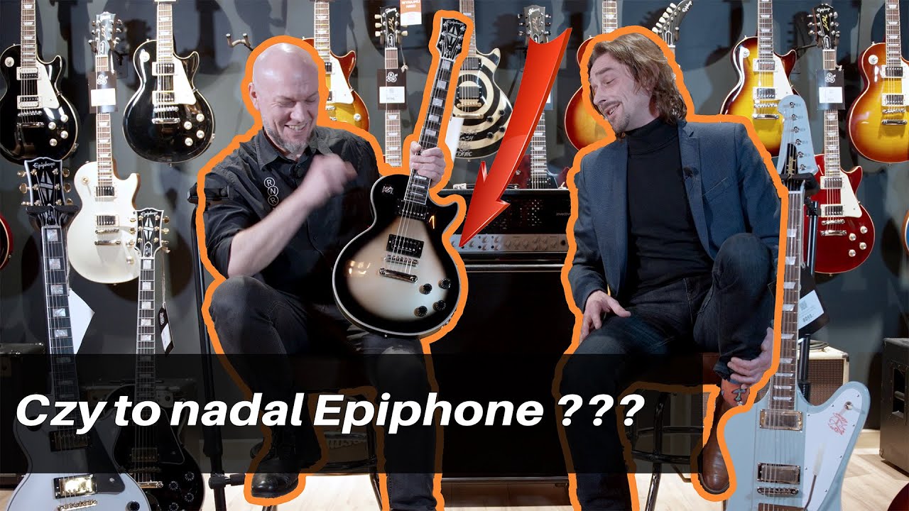 Inspired by GIBSON CUSTOM - gitary EPIPHONE jakich  nie znacie. RNR Warszawa