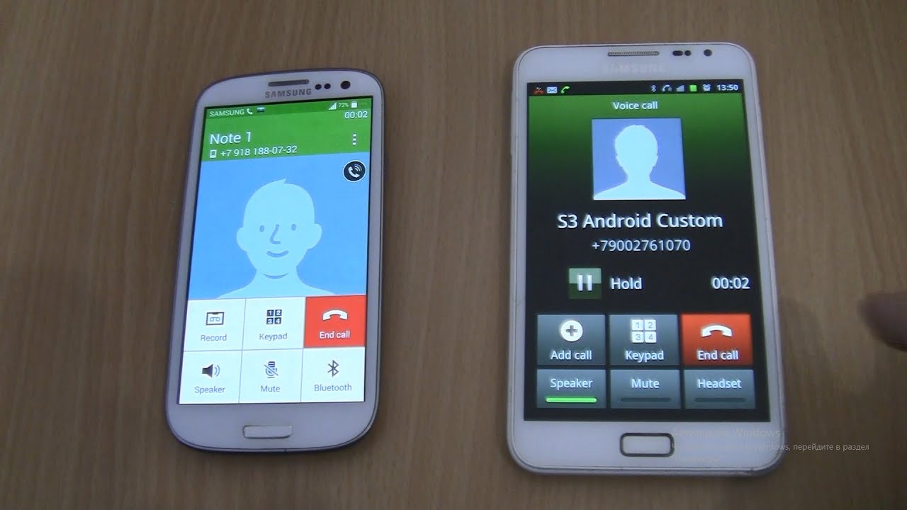 Over the Horizon Incoming+Outgoing call at the Same Time Samsung Galaxy S3 custom+Note 1 white