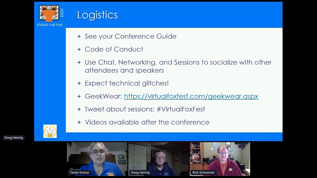 Virtual Fox Fest 2020 Opening Session
