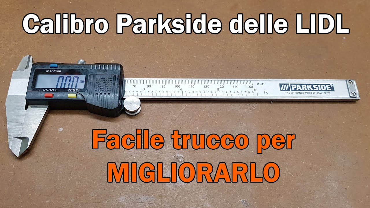 Trucco per migliorare il calibro Parkside della Lidl