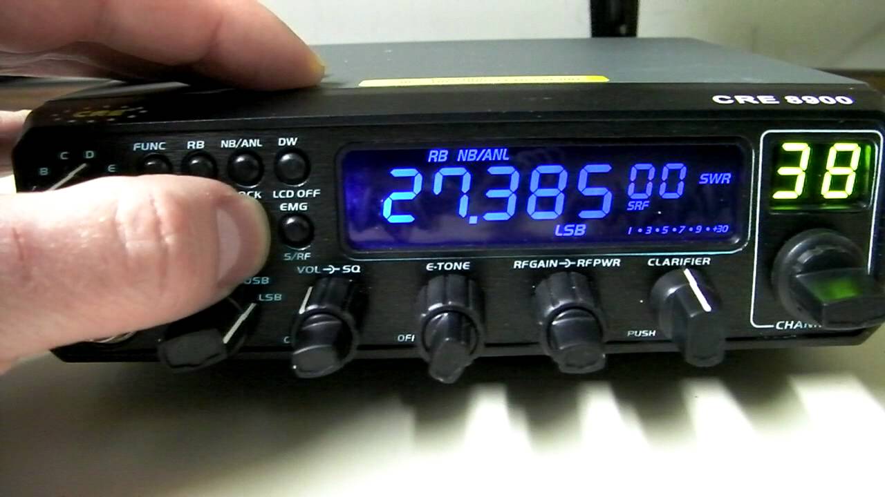 CRE 8900 10 Meter AM FM SSB Ham CB Radio - Overview