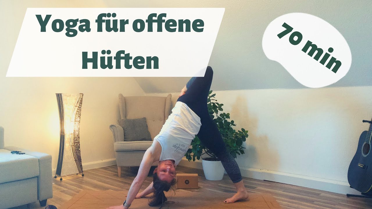 Yoga für die Hüfte | Hüftöffner | Hatha Yoga | 60min Yogastunde