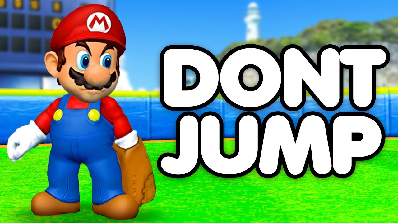 Can You Beat Mario Super Sluggers Without Jumping?