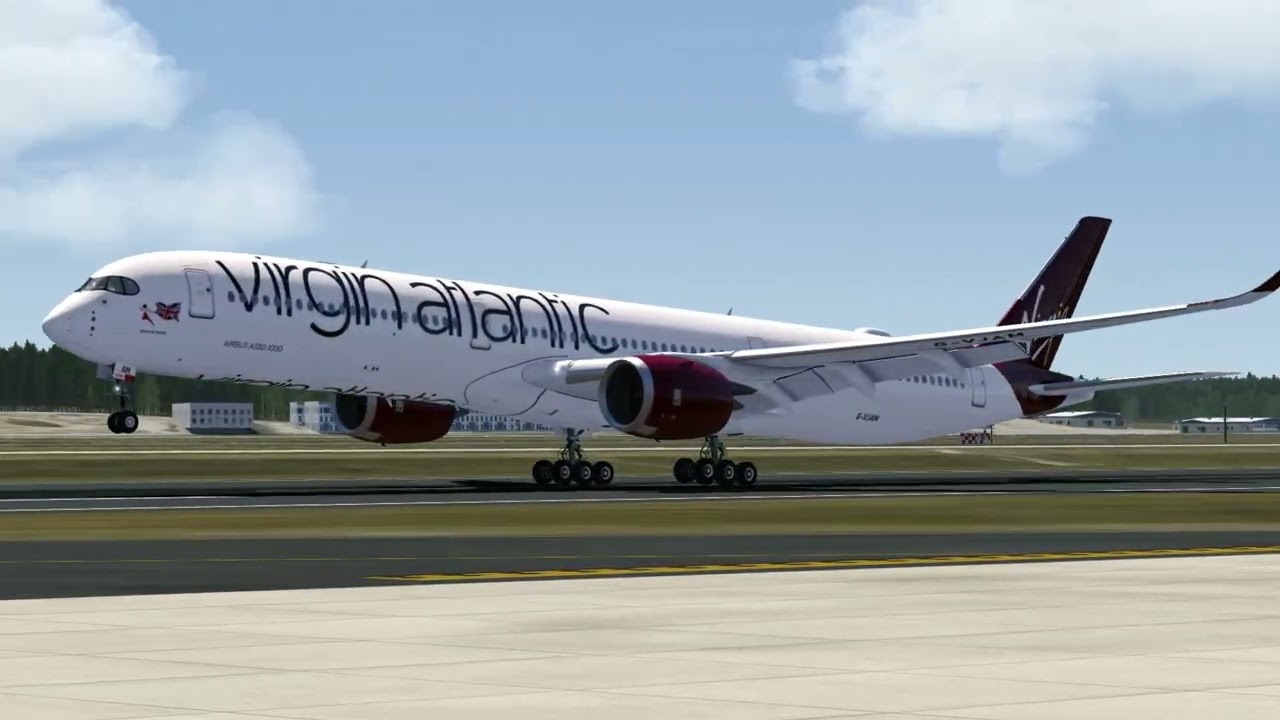 Arriving in Frankfurt with only one engine running