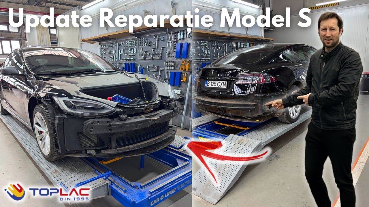 Tesla Model S la Reparație – Predare, Ridicare și Rezultatul Final