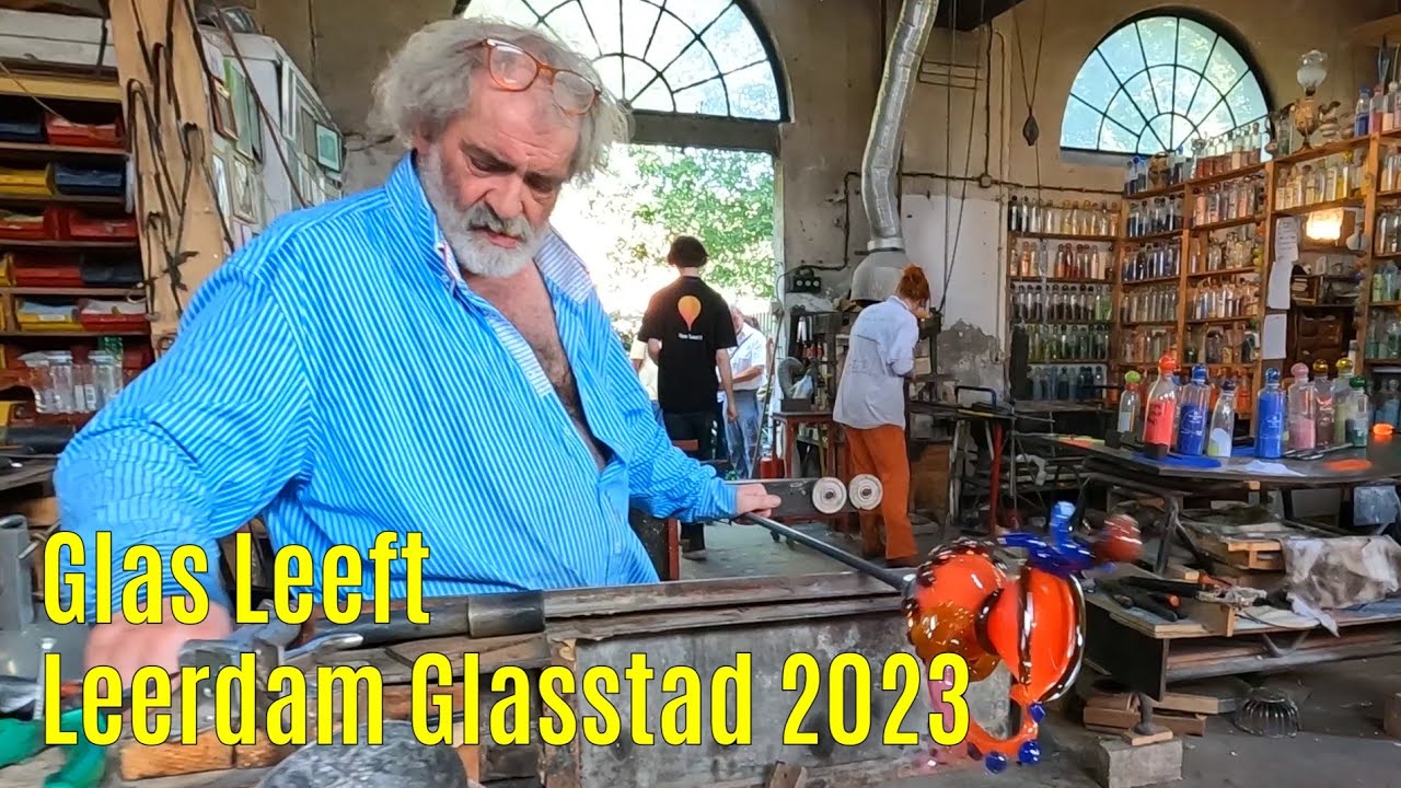 Leerdam Glasstad 2023  Glas Leeft part 2 - Bernhard Heesen - De Oude Horn