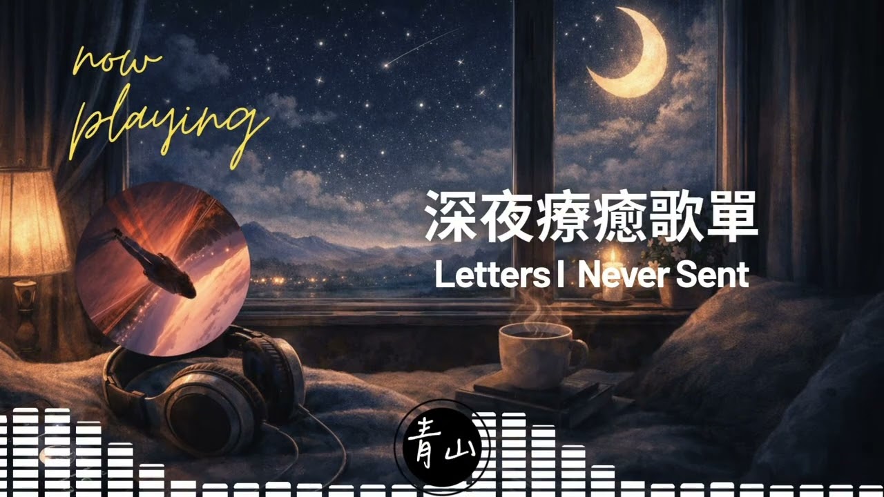 深夜療癒歌單｜Letters I Never Sent | Late Night Healing Playlist | Soft Emotional Songs｜致青山