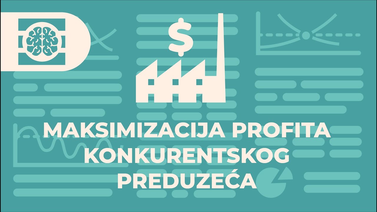 Ekonomija - Maksimizacija profita konkurentskog preduzeća