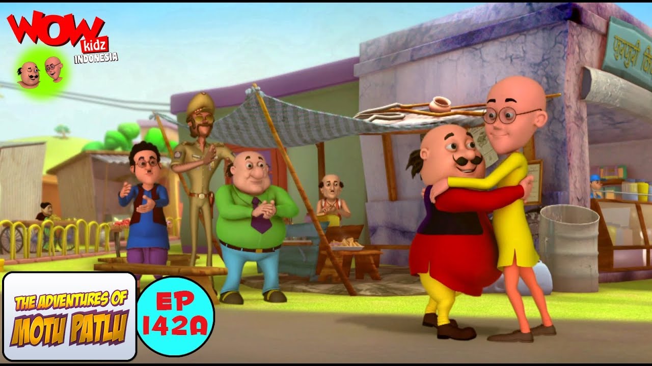 Kebahagiaan Motu - Motu Patlu dalam Bahasa - Animasi 3D Kartun
